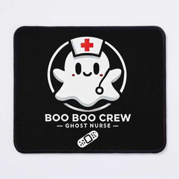 Item preview, Boo Boo Crew Ghost Nurse - Cute and Spooky Halloween  designed and sold by Pixie-agenca.