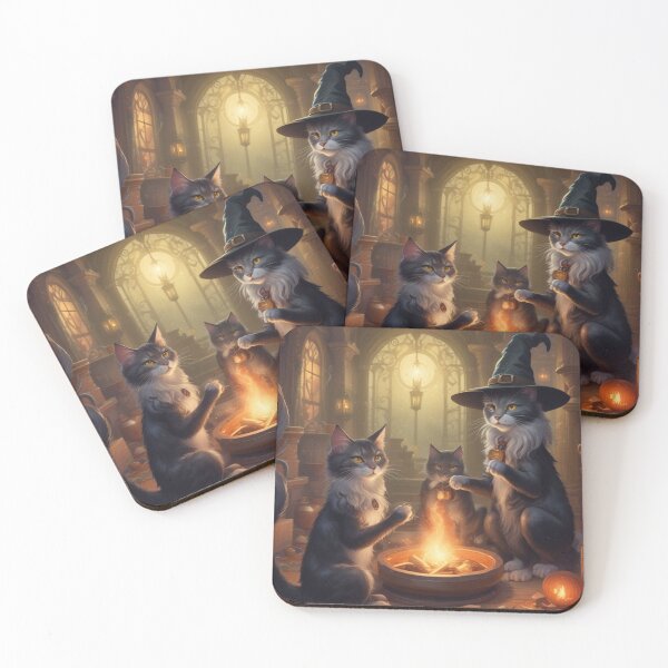 Item preview, Magic kitties designed and sold by Jennifer McBride.
