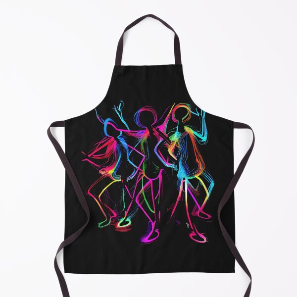 Item preview, 70's 80's 90's Retro Neon Disco Dancers Clubbers Boogie Party #7 designed and sold by Tellingmoon.
