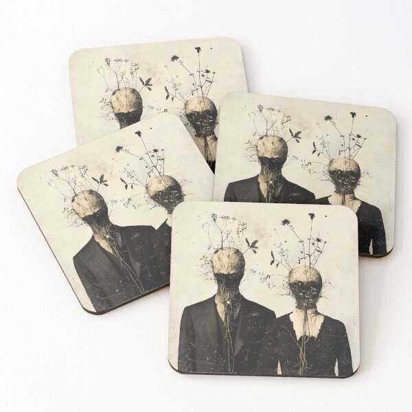 Item preview, Floral Growths in Formal Attire designed and sold by landletsy.