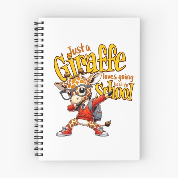 Item preview, giraffe back to school designed and sold by ShawishArt.