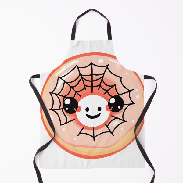 Item preview, Cute Spider Web Donut designed and sold by CharmingQuill.