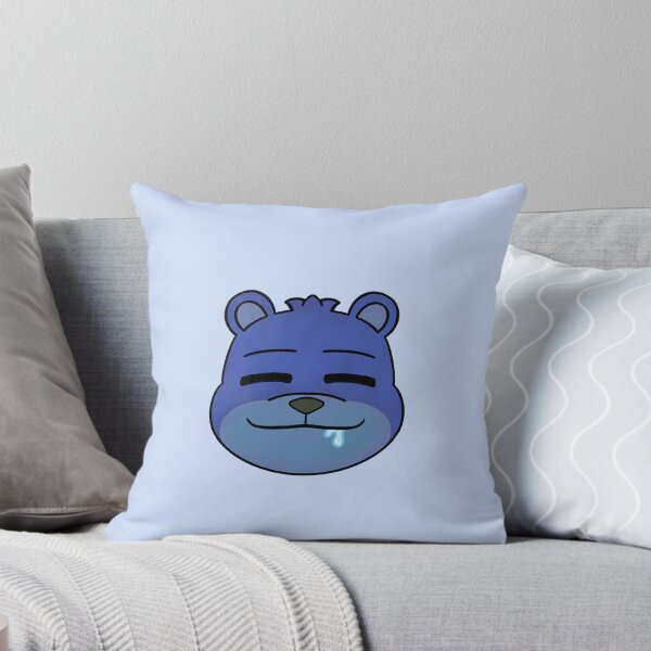 Aperçu de l'œuvre Tête d'ours bleu créée et vendue par NubToons.