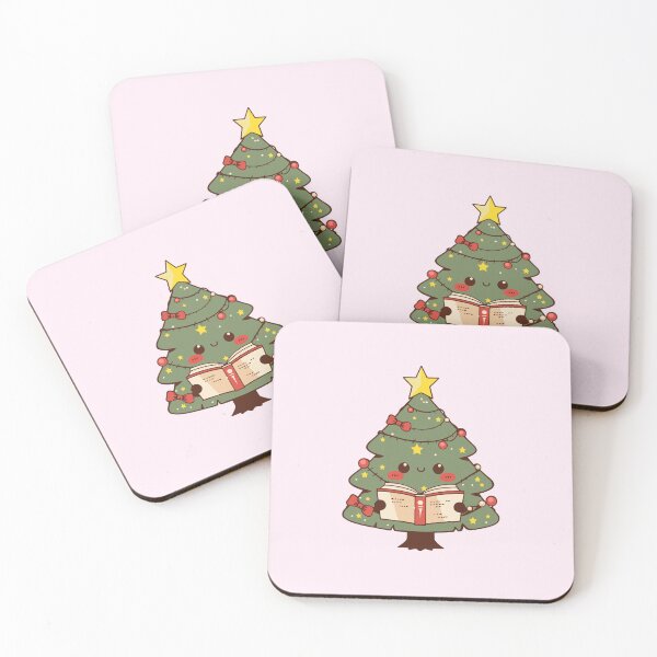 Item preview, Cute Bookish Christmas Tree designed and sold by RetroPrints.