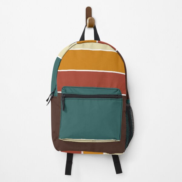 Item preview, Iconic 70s Nordic Vintage Retro Stripes in Fall Colors designed and sold by Deutschic.