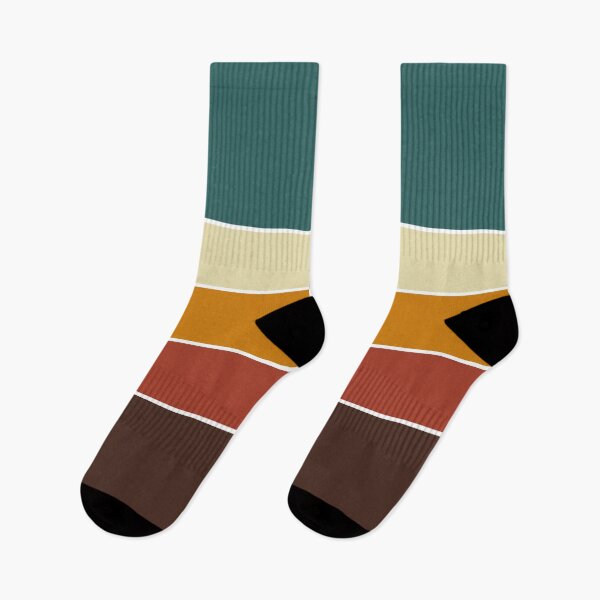 Item preview, Iconic 70s Nordic Vintage Retro Stripes in Fall Colors designed and sold by Deutschic.