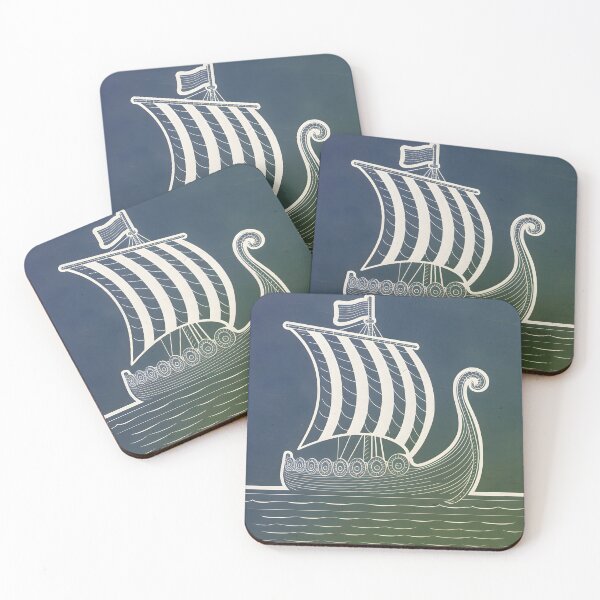 Item preview, Viking ship at sea, viking ship, Viking, viking dad, best dad ever, dad, happy dad day designed and sold by PRYMULLART.