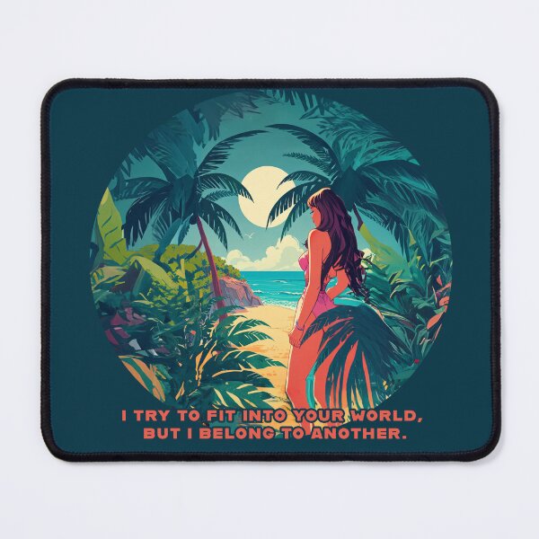 Item preview, I TRY TO FIT INTO YOUR WORLD, BUT I BELONG TO ANOTHER. designed and sold by La Loca.