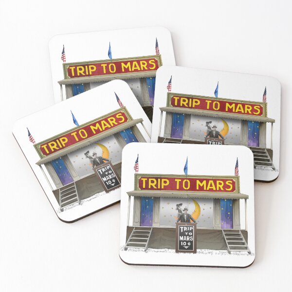 Item preview, Trip to Mars designed and sold by sampalisdesign.