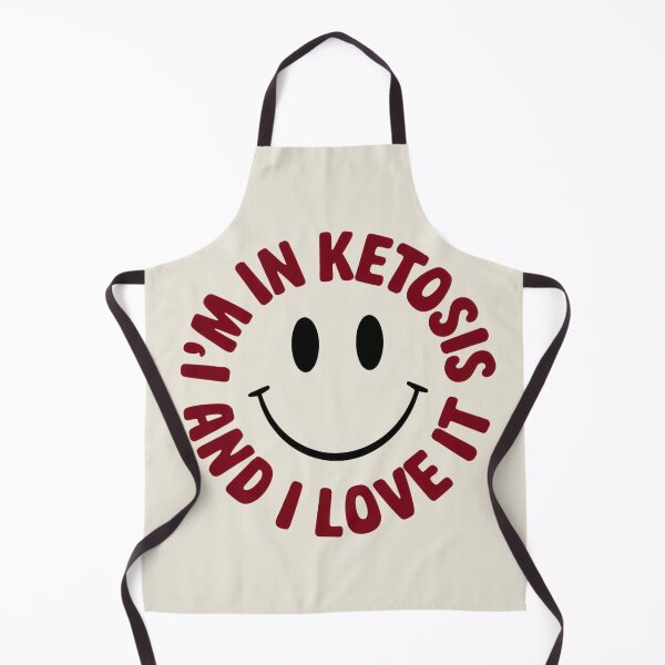 Item preview, Ketosis Lover Smiley Face for Keto Diet Enthusiasts designed and sold by Anniko Art Studio.