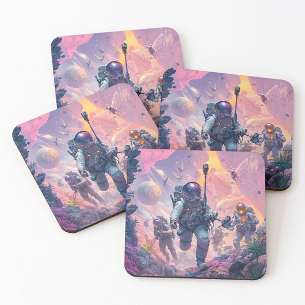 Item preview, Astronaut Trio: Journey to an Alien World designed and sold by JacekKita.