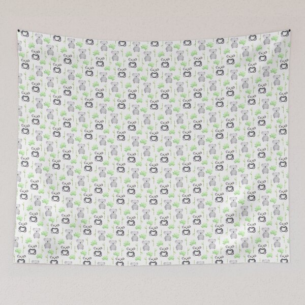 Item preview, Koala Panda Nursery Decor  designed and sold by PrintPlanArt.