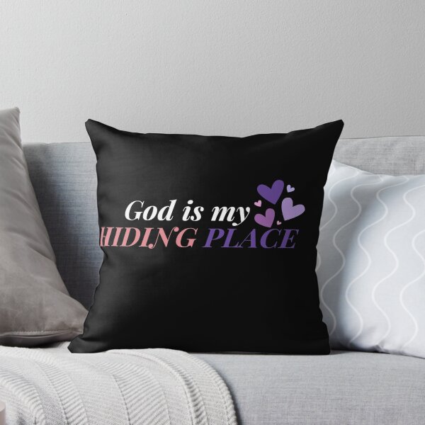 Item preview, God is my hiding place cute design designed and sold by LeesClose123.