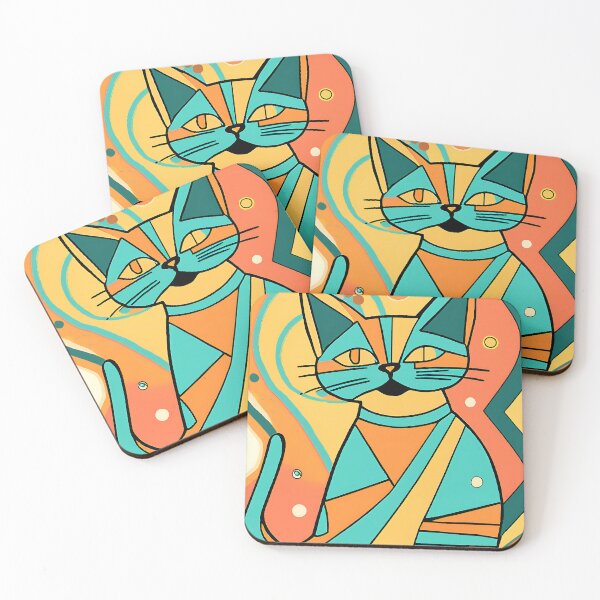 Item preview, Atomic Cat Retro designed and sold by IbrahimArt2.