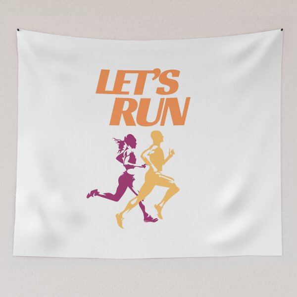 Item preview, Let's Run, Runner, Running.  designed and sold by Lunarmenta.