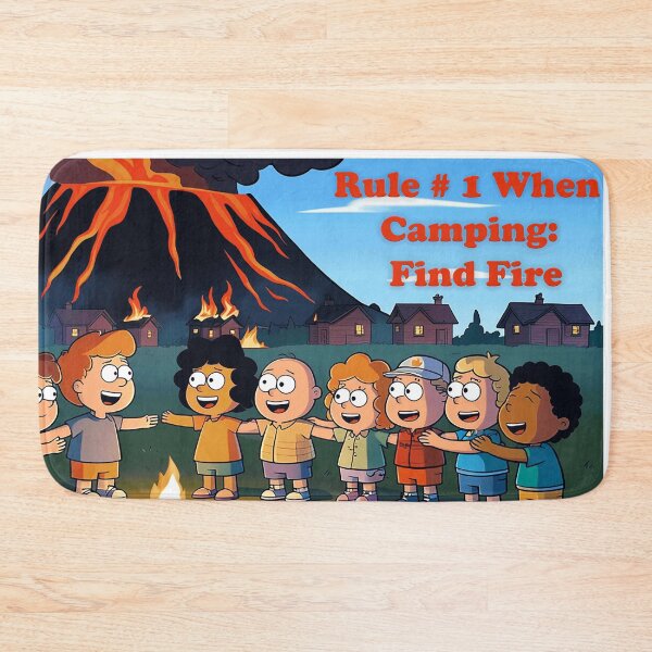 Item preview, Camping fun designed and sold by ArtfullMinds.