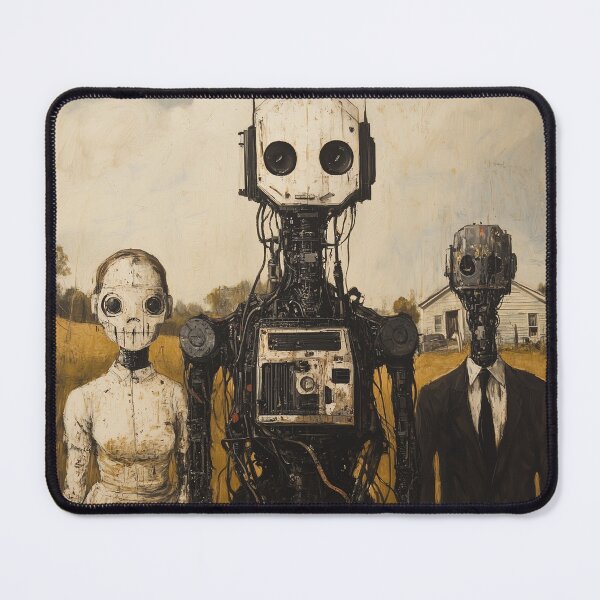 Item preview, American Gothic: Robotic Dystopia designed and sold by landletsy.