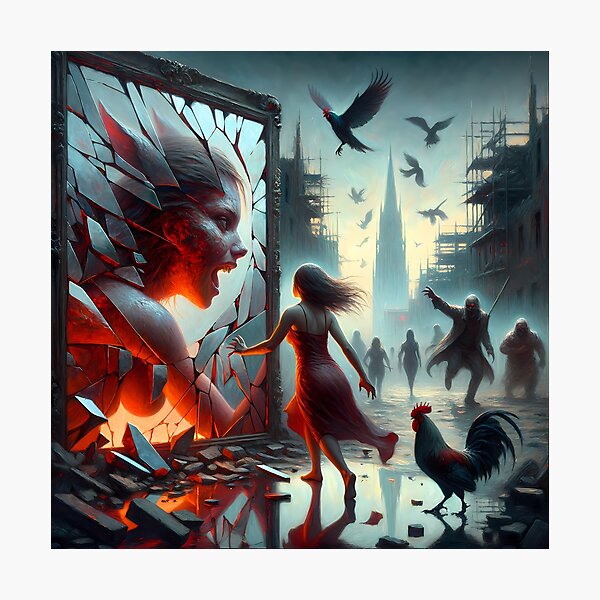 Item preview, Urban Dystopia: Fiery Haunt designed and sold by FNORD-10111.