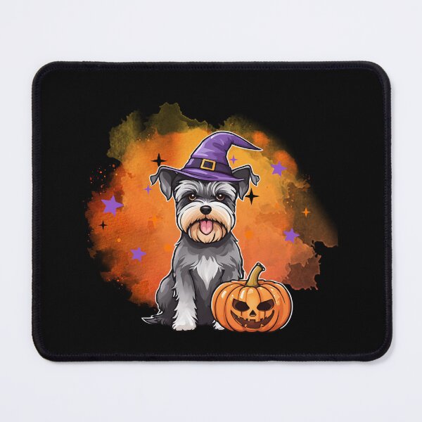 Item preview, Miniature Schnauzer Halloween Wizard Dog – Adorable Miniature Schnauzer in Wizard Costume for Halloween designed and sold by GoodyPaws.