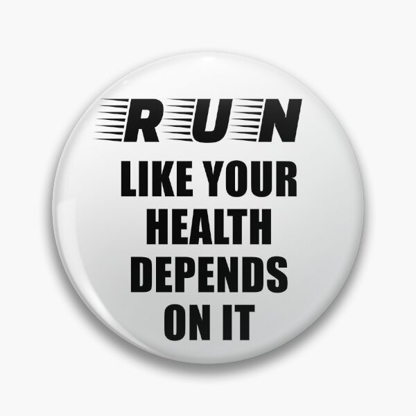 Item preview, Run like your health depends on it designed and sold by Jeeb-Arts.