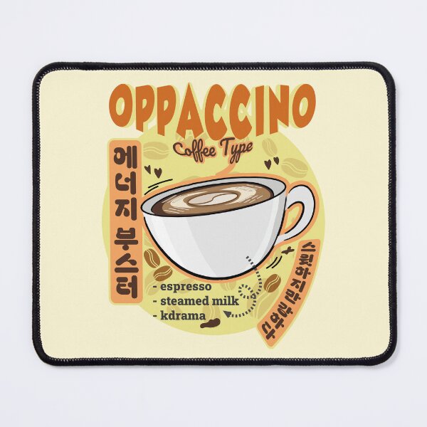 Item preview, Oppaccino Coffee K-Drama Energy Drink Cartoon designed and sold by KGlam.