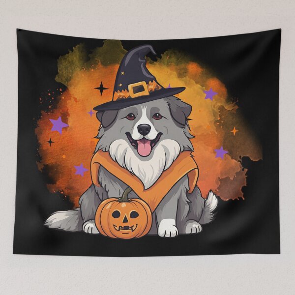 Item preview, Caucasian Shepherd Halloween Wizard Dog – Majestic Caucasian Shepherd in Wizard Costume for Halloween designed and sold by GoodyPaws.