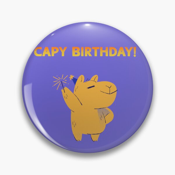 Item preview, Capy Birthday! designed and sold by Fantasign.