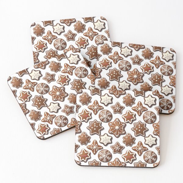 Item preview, Christmas Cookies Gingerbread designed and sold by NicolasGlowArt.