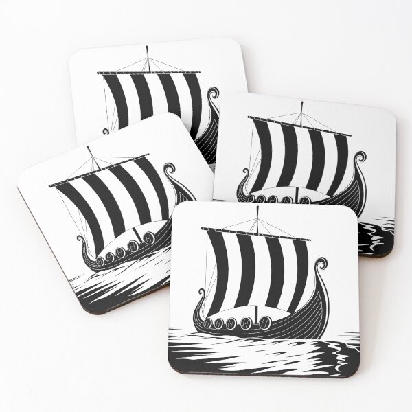 Item preview, Viking ship at sea, viking ship, Viking, viking dad, best dad ever, dad, happy dad day designed and sold by PRYMULLART.