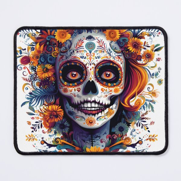 Item preview, Mexican Dia de los Muertos Art designed and sold by AnnDesignStudio.
