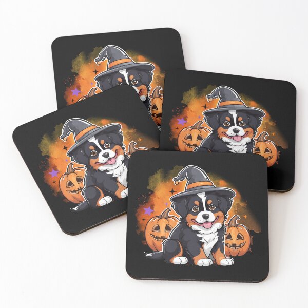 Item preview, Bernese Mountain Dog Halloween Wizard Dog – Adorable Bernese Mountain Dog in Wizard Costume for Halloween designed and sold by GoodyPaws.