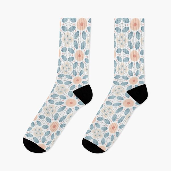 Item preview, Diamond shaped floral seamless pattern  designed and sold by Kelli Campbell.