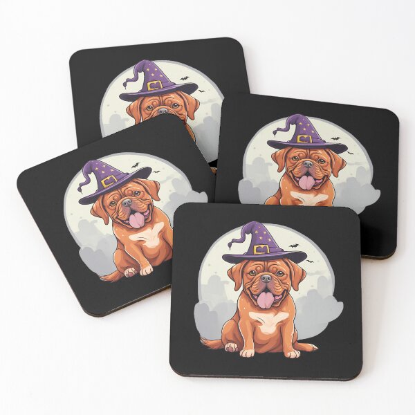 Item preview, Dogue de Bordeaux Halloween Wizard Dog – Majestic Dogue de Bordeaux in Wizard Costume for Halloween designed and sold by GoodyPaws.