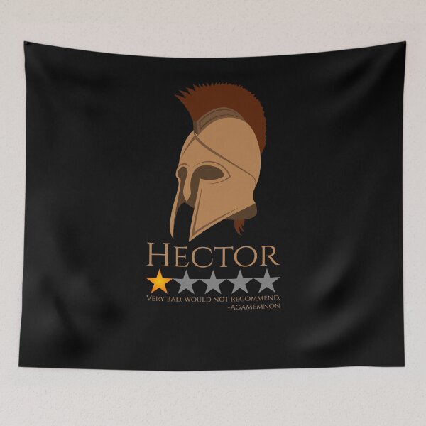 Item preview, Hector - Agamemnon - Ancient Greek Mythology Trojan War Meme designed and sold by Styrman.