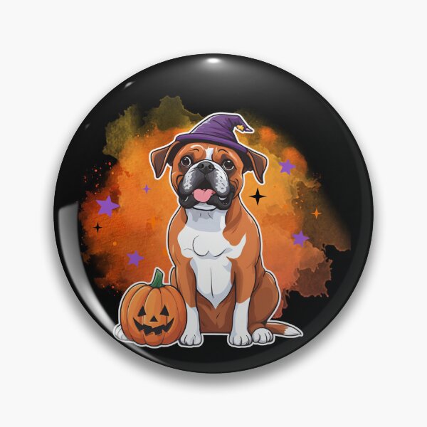 Artikelvorschau, Boxer-Halloween-Zaubererhund – Entzückender Boxer im Zaubererkostüm für Halloween entworfen und verkauft von GoodyPaws.