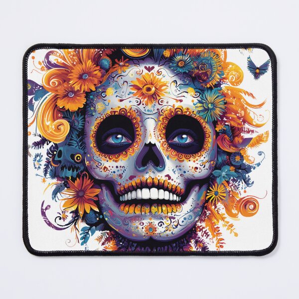 Item preview, Mexican Dia de los Muertos Art designed and sold by AnnDesignStudio.