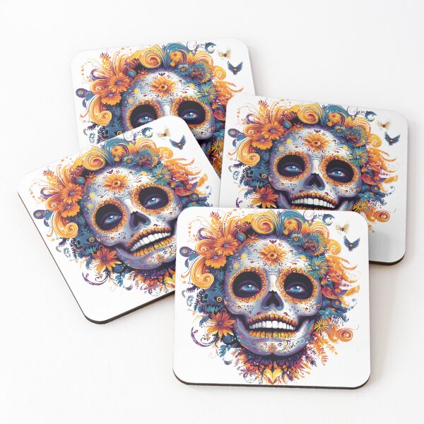 Item preview, Mexican Dia de los Muertos Art designed and sold by AnnDesignStudio.