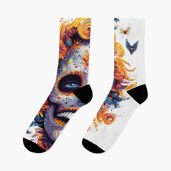 Item preview, Mexican Dia de los Muertos Art designed and sold by AnnDesignStudio.