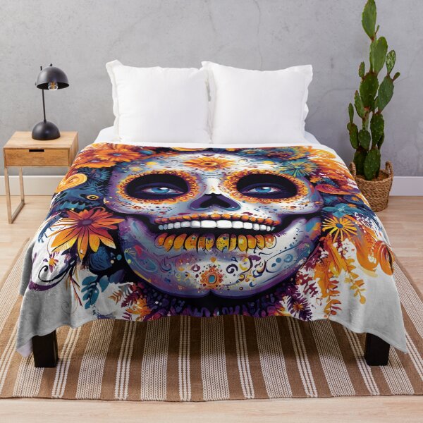 Item preview, Mexican Dia de los Muertos Art designed and sold by AnnDesignStudio.