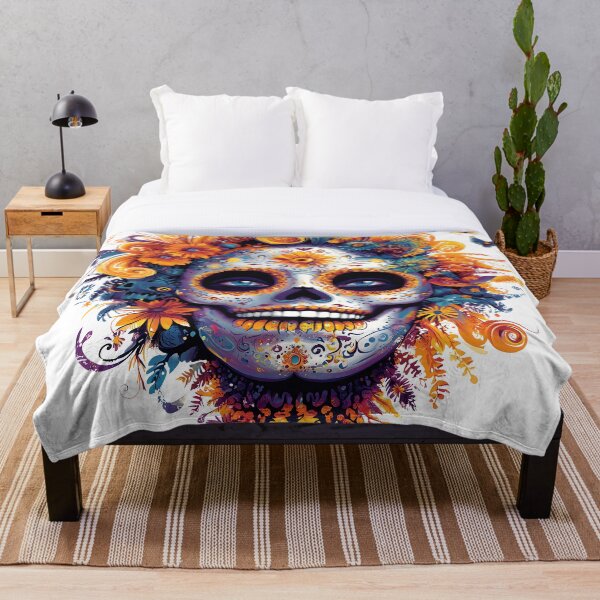 Artikelvorschau, Mexikanische Dia de los Muertos-Kunst entworfen und verkauft von AnnDesignStudio.