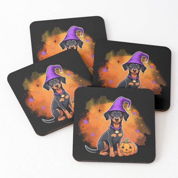 Item preview, Doberman Halloween Wizard Dog – Majestic Doberman in Wizard Costume for Halloween designed and sold by GoodyPaws.