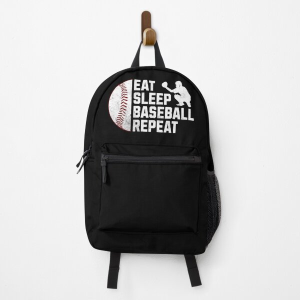Item preview, EAT SLEEP BASEBALL REPEAT designed and sold by LuizSilva1983.