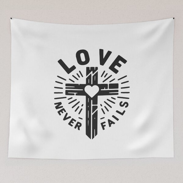 Item preview, Love Never Fails designed and sold by Frank Ring.