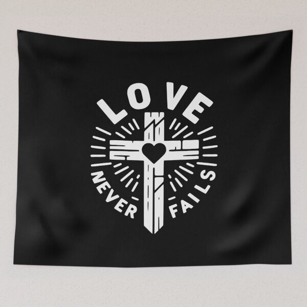 Item preview, Love Never Fails designed and sold by Frank Ring.