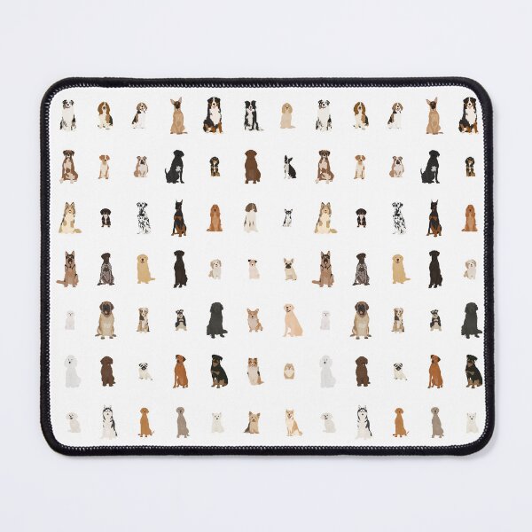 Item preview, Dog Breeds Illustration Chart designed and sold by archetype prints.