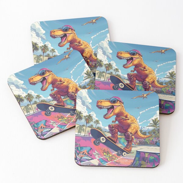 Item preview, Skateboardin' T-Rex: The Coolest Dino designed and sold by JacekKita.