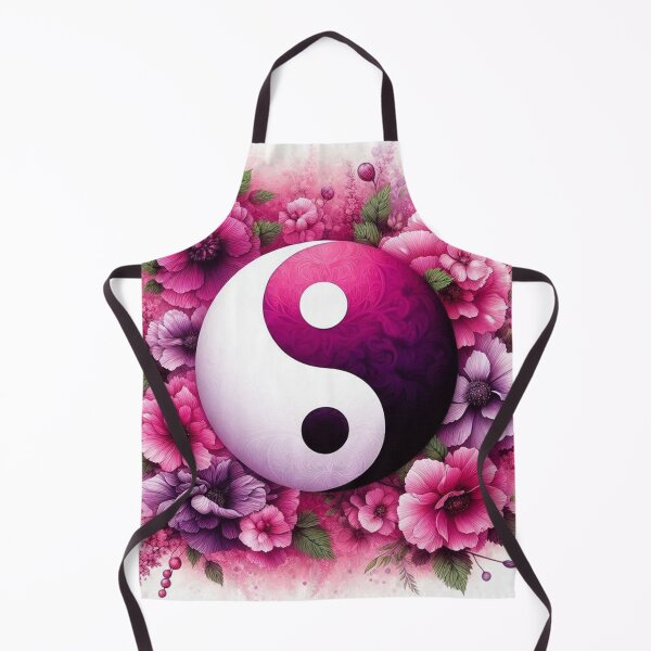 Item preview, Yin-Yang Floral Pink Logo designed and sold by Simplybe1.
