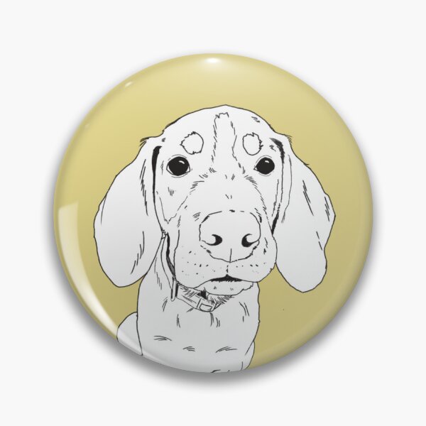 Item preview, Cute doggie portrait drawing designed and sold by Hadventure24.