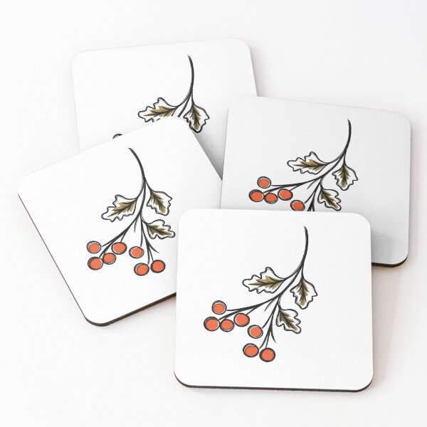 Item preview, Berry branch sticker freehand autumn sticker template designed and sold by Sunshine2504.