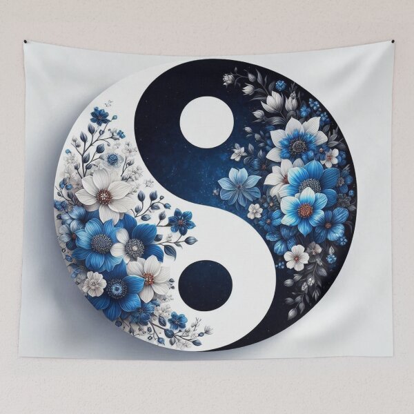 Item preview, Yin-Yang Blue Logo designed and sold by Simplybe1.